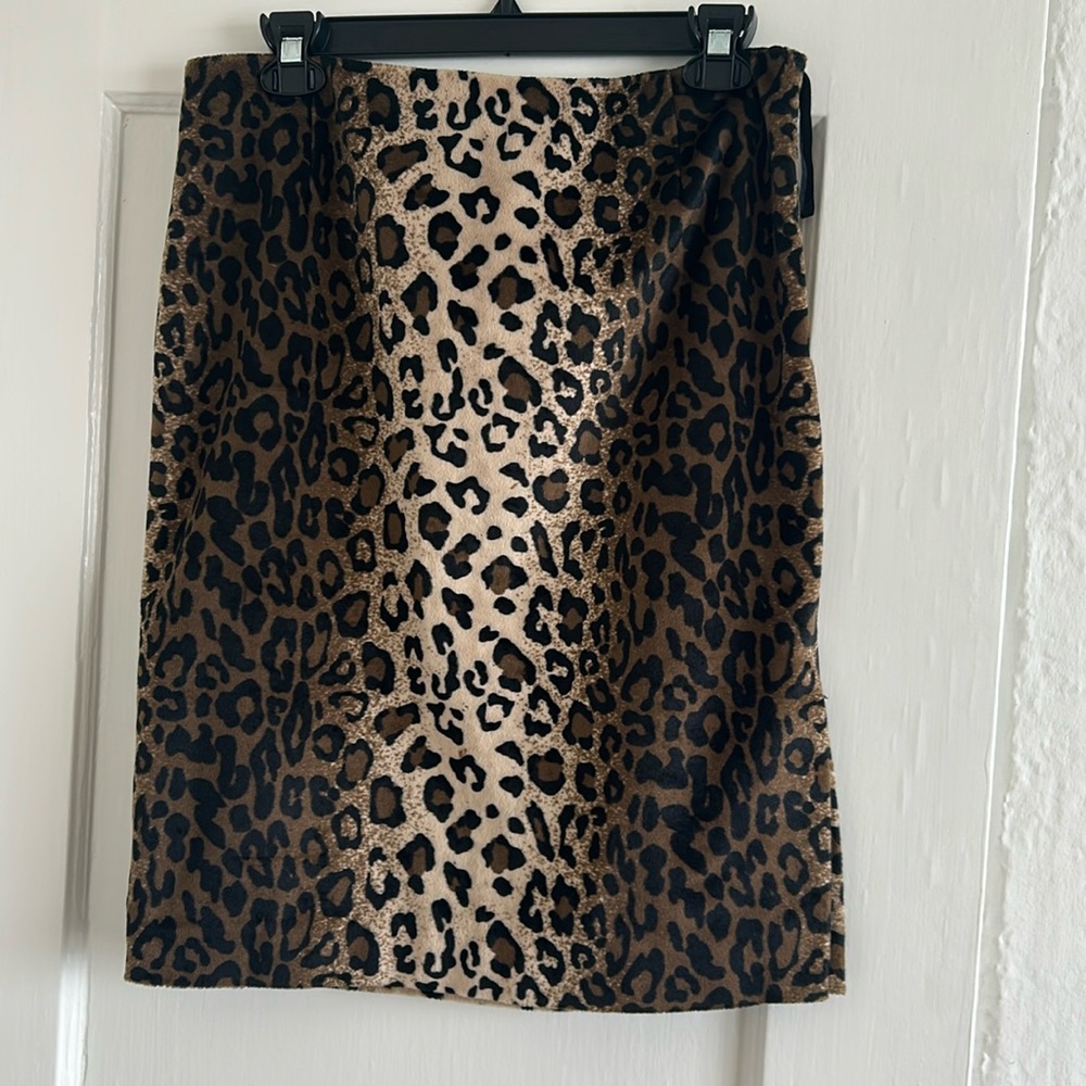 INC Cheetah Skirt